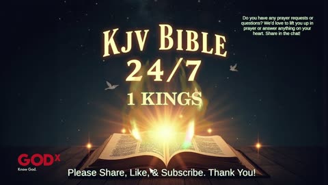 24/7 KJV Bible Livestream – God’s Word Non-Stop