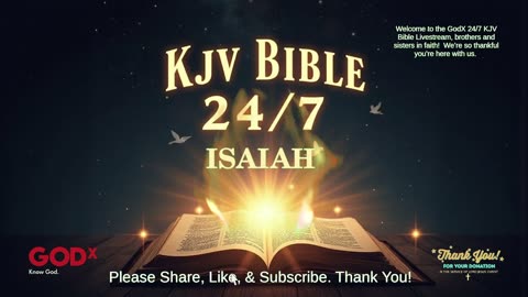 24/7 KJV Bible Livestream – God’s Word Non-Stop