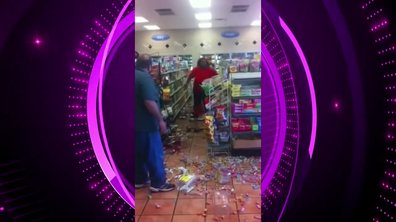 Crazy Sheboon Destroys Store After EBT Card Declined - MUST SEE! - Hollywood X