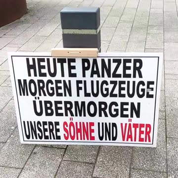 Schilder 💥 Mahnwache Nr. 259 💥 in Schwäbisch Gmünd am 03.06.2025