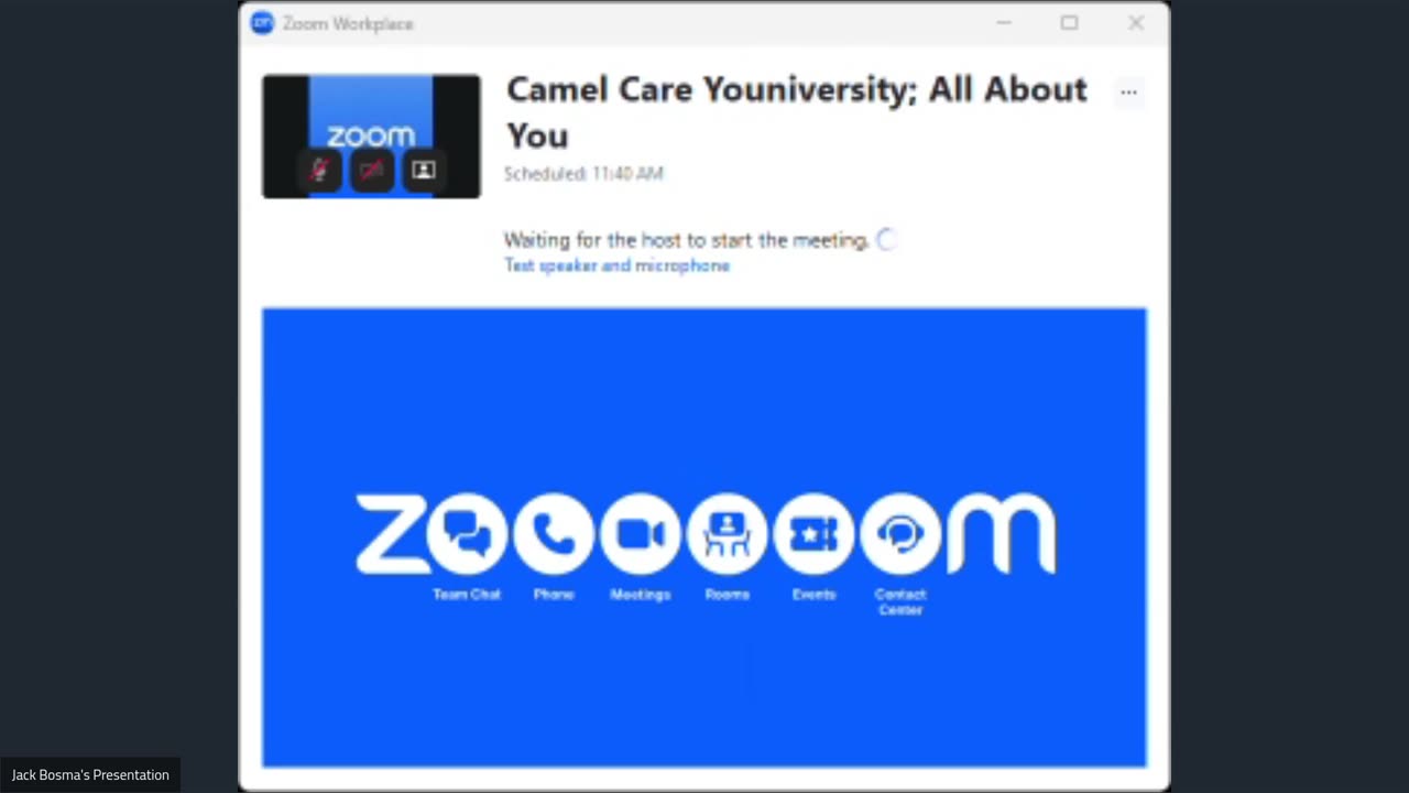 Camel Care Youniversity: All About You