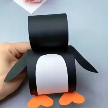 🐧 Easy DIY Paper Penguin | Fun & Simple Paper Craft