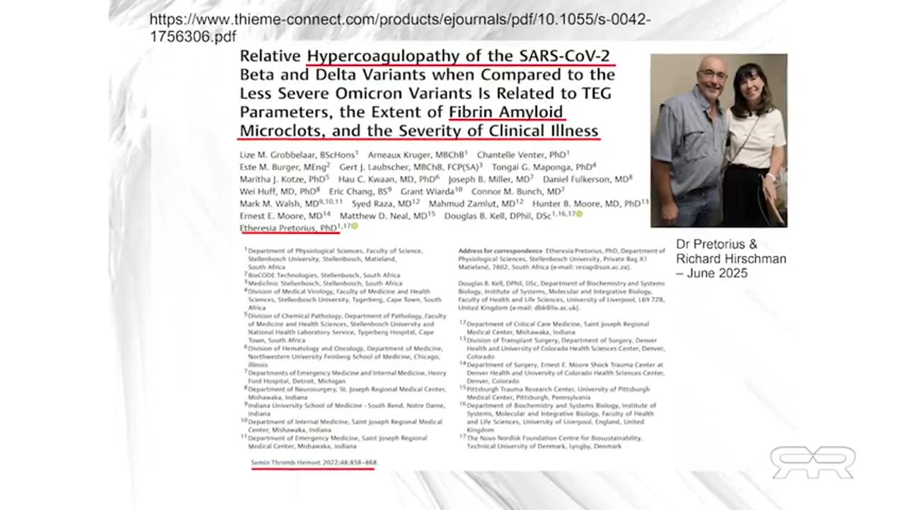 Reese Report - The Nefarious Science Behind the Clot Shots