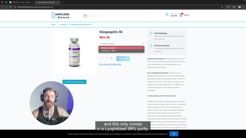 How to Order Kisspeptin-10 Peptide – Full Walkthrough for Beginners