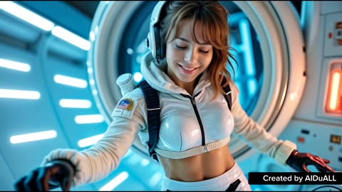 Void of the cosmos - Dramatic Cyberpunk Music | Sci-Fi AI Space Short Film