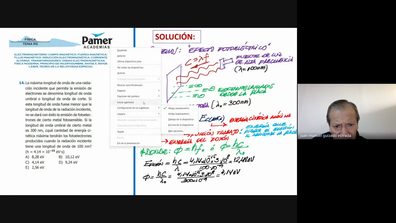 PAMER SEMESTRAL 2023 | Repaso 5 | Física