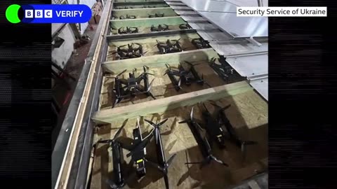 How Ukraine's operation 'Spider Web' in Russia unfolded | BBC News