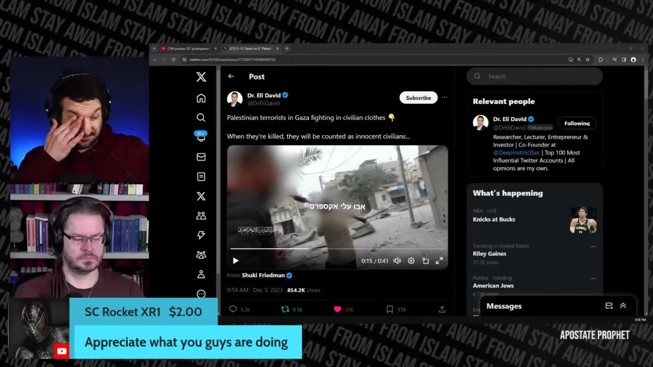 Israel DESTROYS Mohammed Hijab's LIES on Civilian Deaths