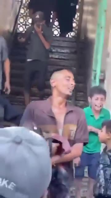 A small child burned to death… sad