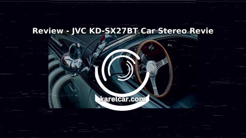 JVC KD-SX27BT Car Stereo with Bluetooth, 100W Digital Media Receiver, 1.5A USB t
