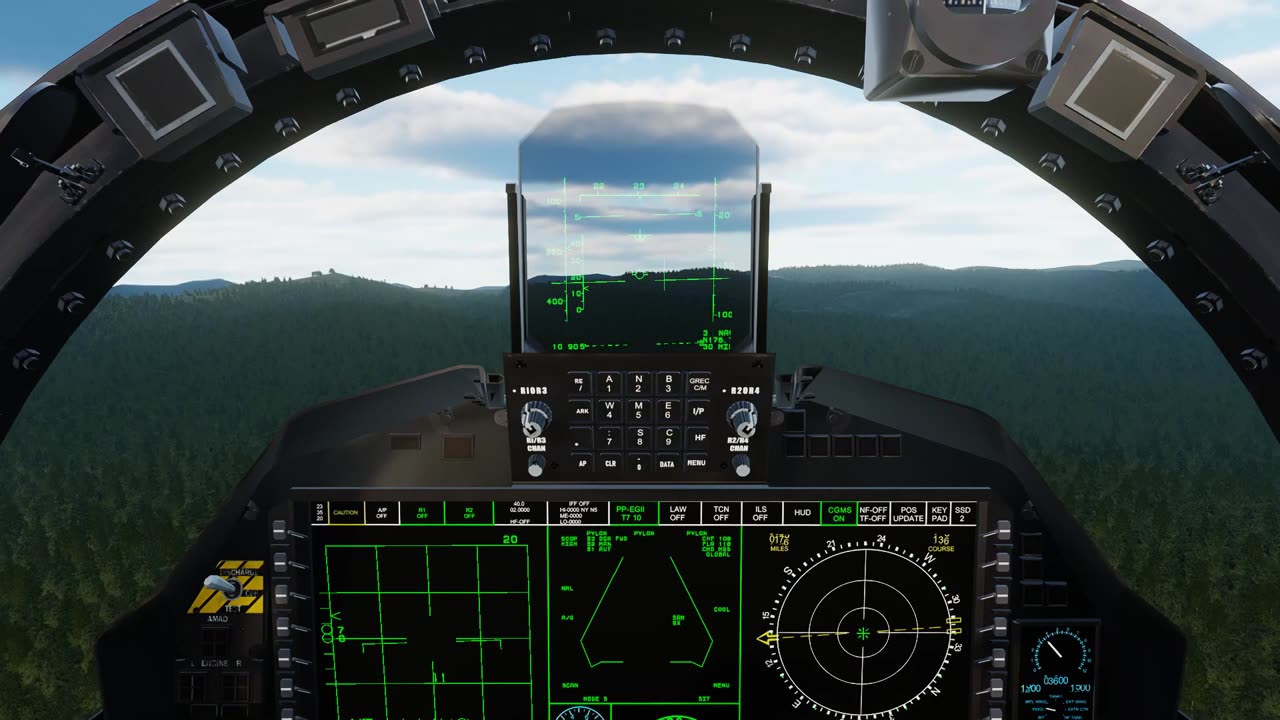A-50 attack , SAMs in the area. F-15EX. Part5