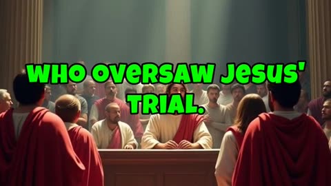 Confirmed Facts in the Bible - Pontius Pilate Was Governor of Judea