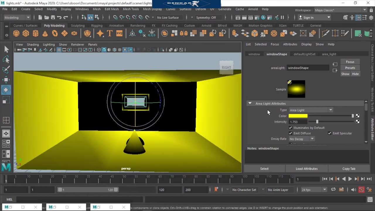 Introduction to Lighting In Maya 02
