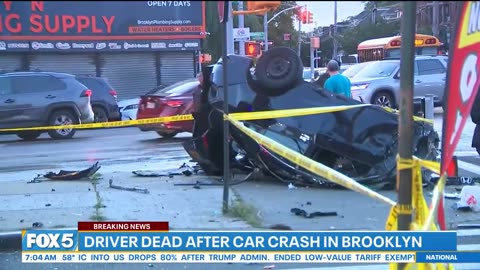 Driver Killed After Crashing Alleged Stolen Vehicle In Brooklyn