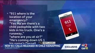 Newly released 911 Audio of a man who relentlessly tracked down a pedophile,