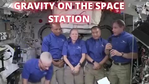 Perfectly normal reaction to someone dropping something in 'zero gravity'😁