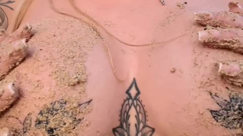 Sand is the omly thing i am wearing