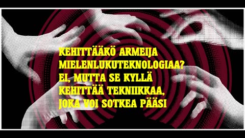 Kehittääkö armeija mielenlukuteknologiaa
