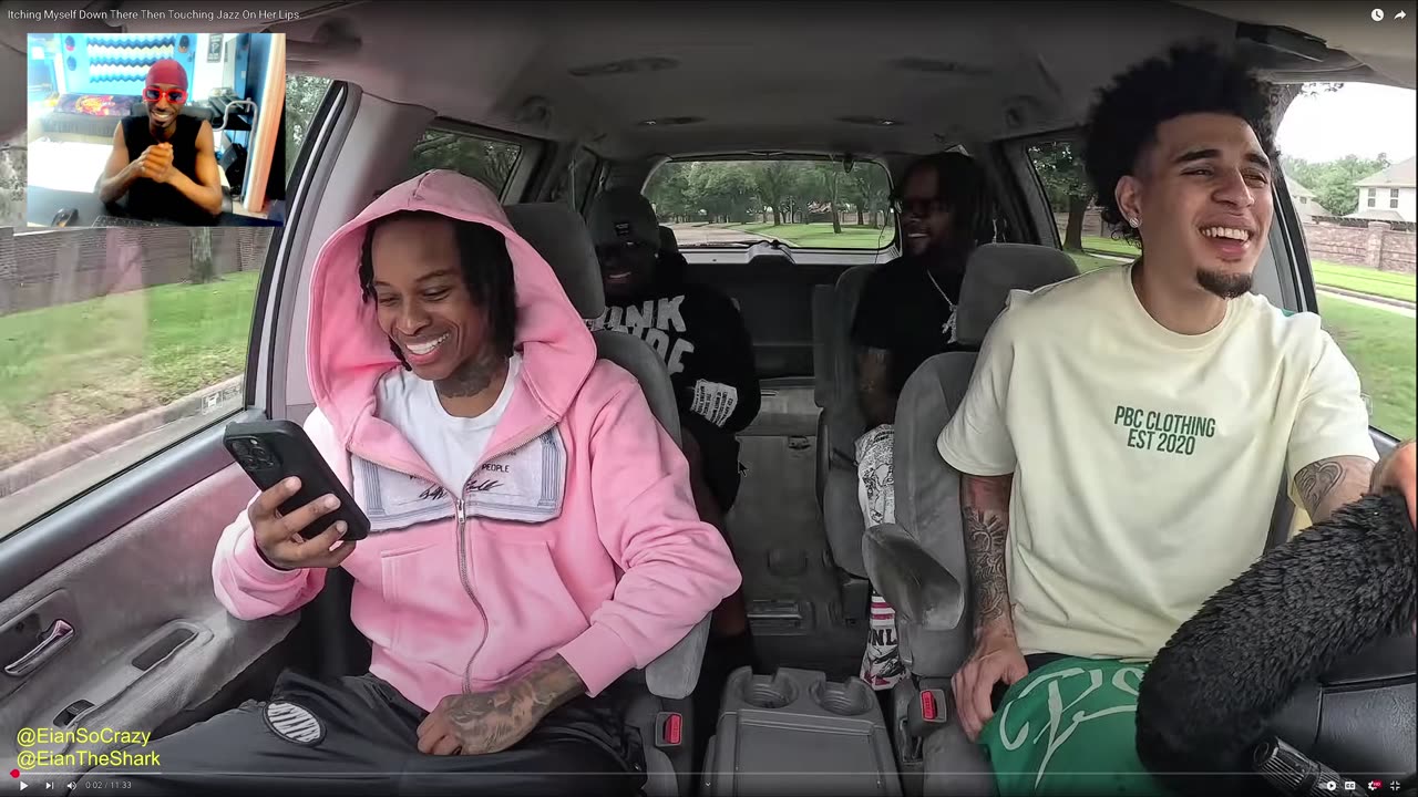 Reacting to Jordan Lacey Itching Myself Down There Then Touching Jazz On Her Lips