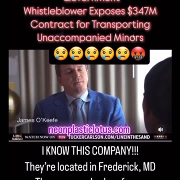 WTF 🤦‍♂️ Government Whistleblower Exposes $347M Contract for Transporting Unaccompanied Minors