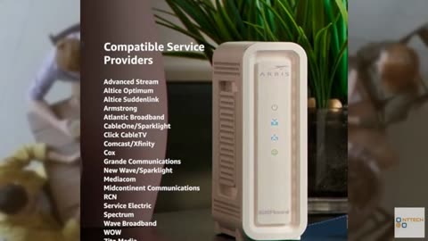 ARRIS (SB6190) - Cable Modem - DOCSIS 3.0 32x8 Gigabit Modem, For Comcast Xfinit