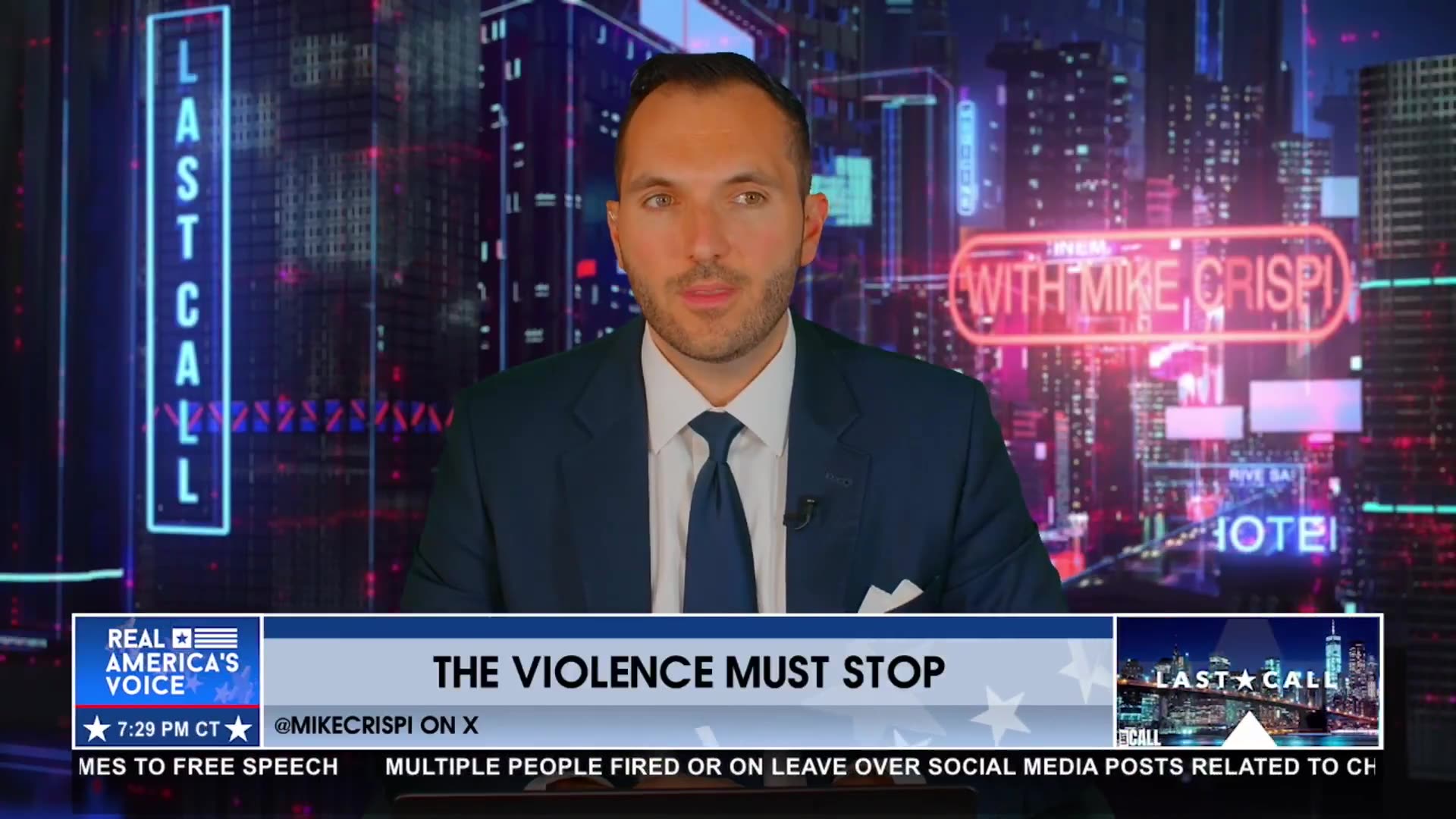 CRISPI: LEFT-WING CHAOS ENABLES VIOLENCE