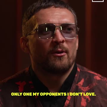 The one opponent that Usyk didn't like? 🤔