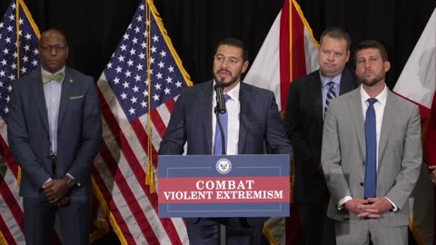 AG James Uthmeier joins Education Commissioner Kamoutsas at Valencia College in Orlando to Announce New Tool to Combat Violent Extremism.