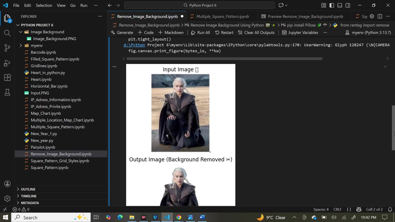 Remove Image Background Using Python | Beginner-Friendly Tutorial