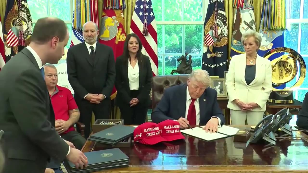 Meeting At The Oval Office With MAGA Supporters