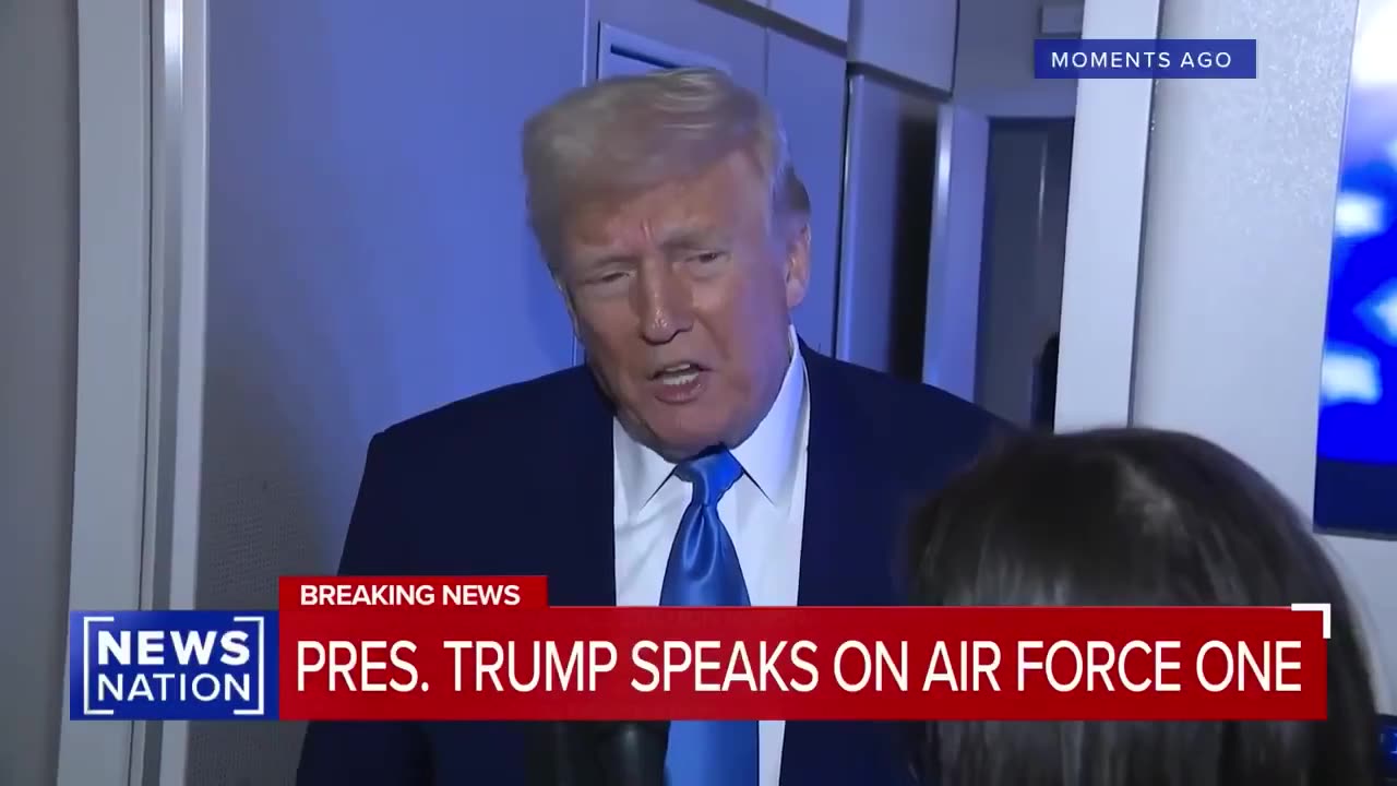 President Trump on tariffs: "We have to solve our trade deficit ..