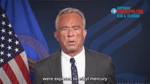 🔴DUB/ITA- RFK Jr. vieta il mercurio nei vaccini dopo una battaglia durata due decenni‼️