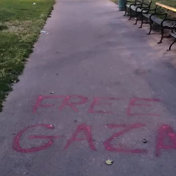 New Yorkers demand a "FREE GAZA"