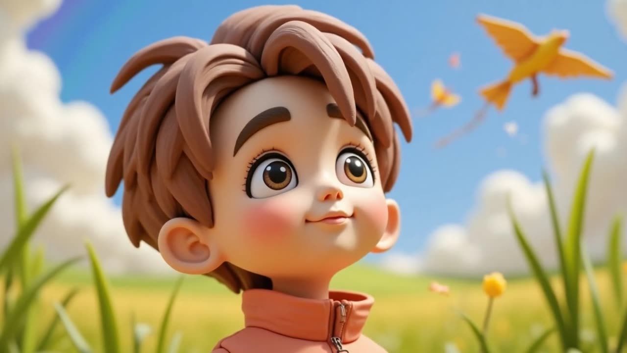 The Magical Kite and the Lost Cloud