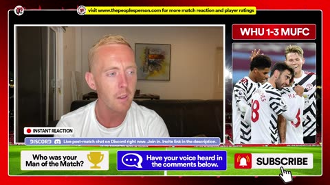 Incredible Fernandes INSPIRES Comeback | West Ham 1-3 Man Utd