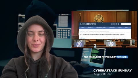 yes, it's #cyberattacksunday! Aug 03 - 09