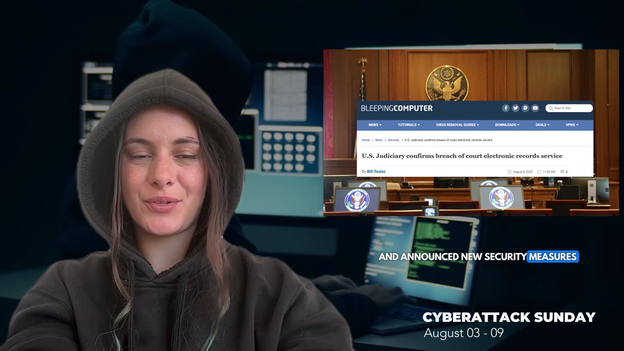 yes, it's #cyberattacksunday! Aug 03 - 09