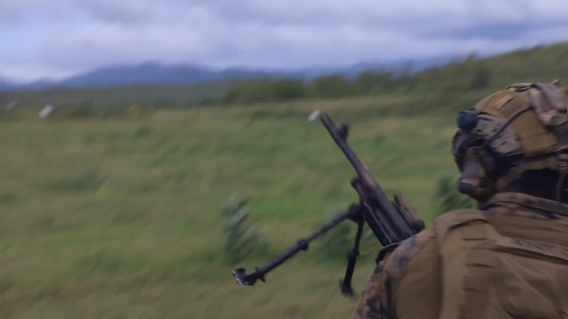 US Marines carry out training exercises in Puerto Rico amid rising tensions with Venezuela.