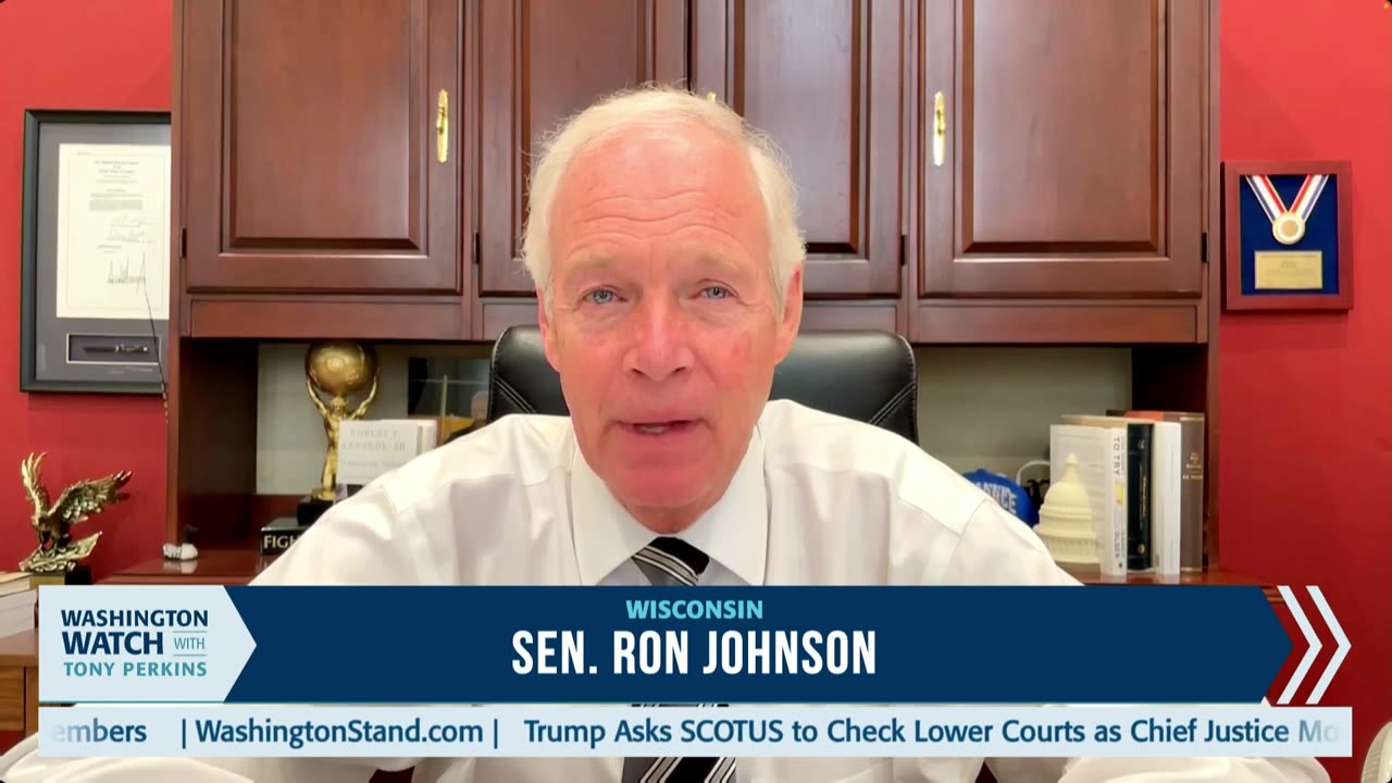 Senator Ron Johnson on Washington Watch with Tony Perkins 5.12.25