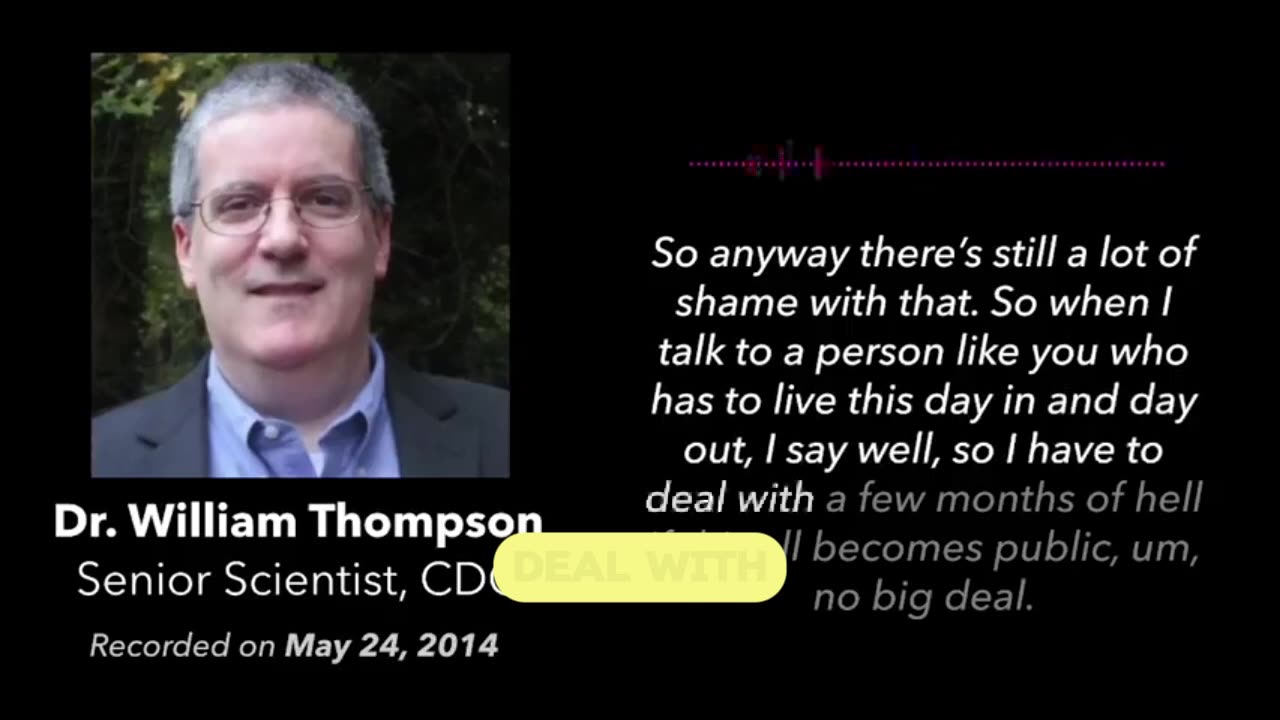 CDC Whistleblower: MMR Vaccine-Autism Study Fraud