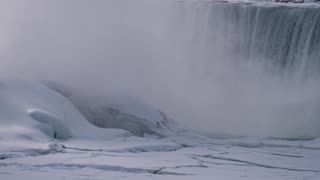 Frozen Niagara Falls - February 2026