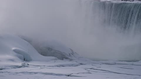 Frozen Niagara Falls - February 2026