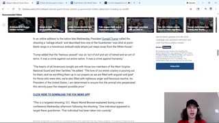 National Guard Shooter Worked With CIA & Not Functional As A Person