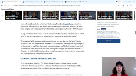 National Guard Shooter Worked With CIA & Not Functional As A Person