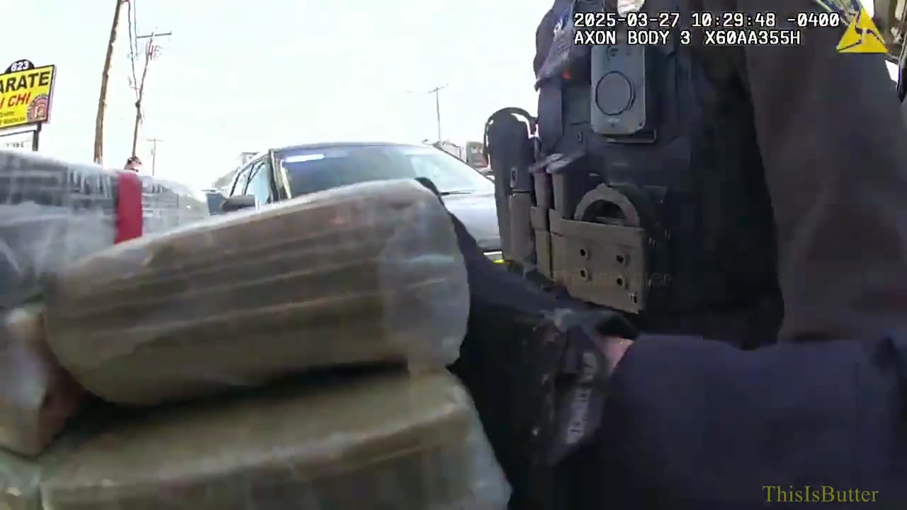 Bodycam footage shows $385K drug bust in Cranston