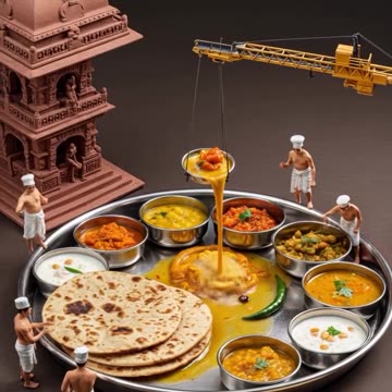 India’s culinary wonders, miniaturized into bite-sized adventures! From towering biryani feasts