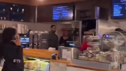All Out Dindueesha BRAWL In The Coffeeshop!? SHIIIEEEET!!!