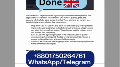 Student Work (Report) | UA92-332 Part 3 Human Elements in System Design | University Academy 92, UK