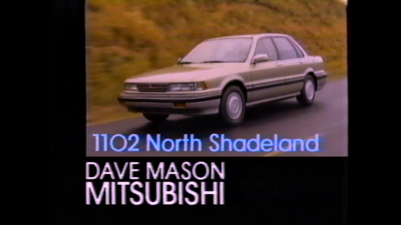 December 30, 1988 - Ad for Dave Mason Misubishi