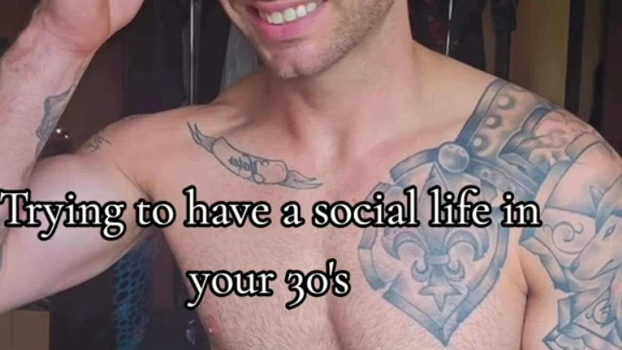 Trying to have a social life in your 30's